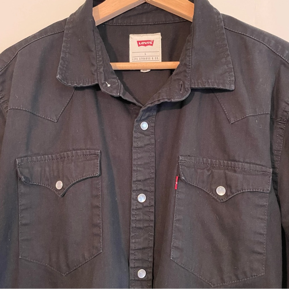 Levi’s Western Button Down - image 4
